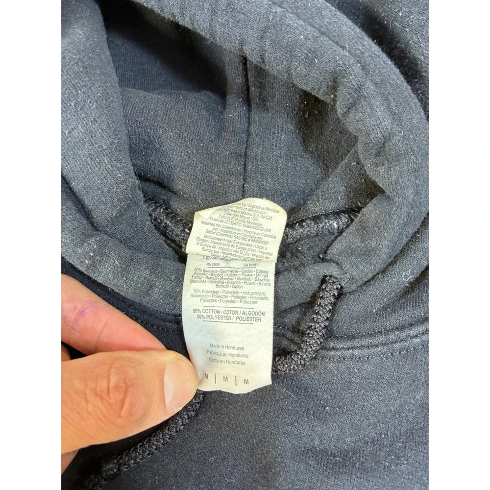 PewDiePie‎ Eighty Mill Club Hoodie Black M Graphic Demonetized Limited Edition